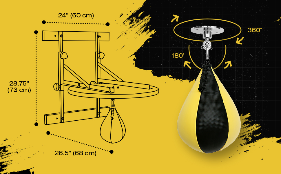 houseables speed bag platform